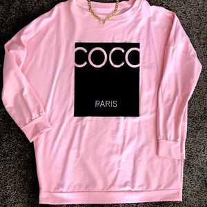 Oversized Crew neck/ Shirt